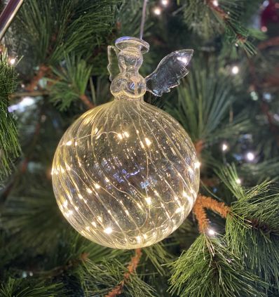 lampara ángel para colgar